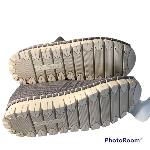 Yellow Box Julisa Gray Slip On Sneakers Size 6. NWT - Picture 9 of 9
